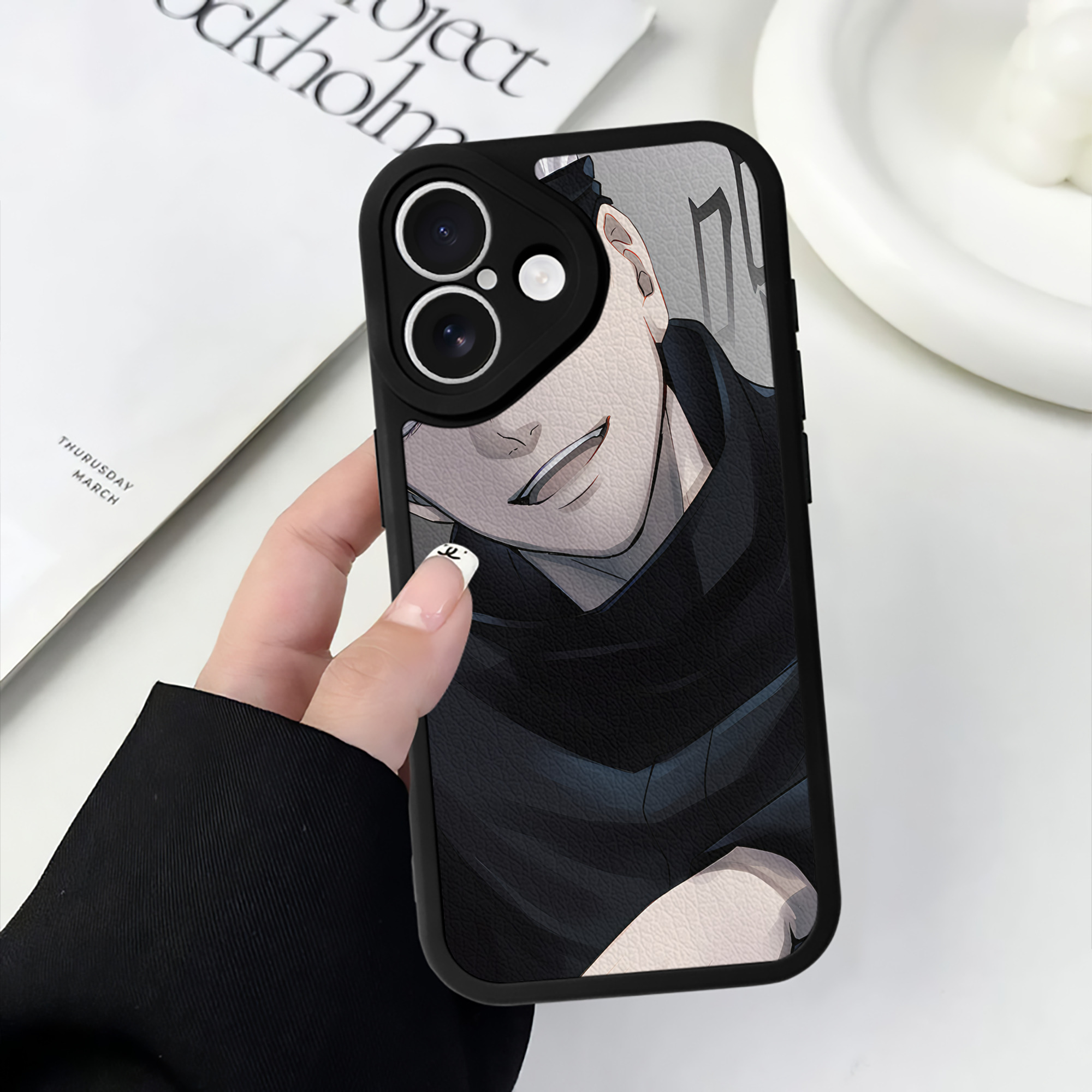 （画像用） SPY×FAMILY间谍家家酒 【iPhone 16シリーズ対応】シリコンスマホケース（レザー調） 材質：シリコン